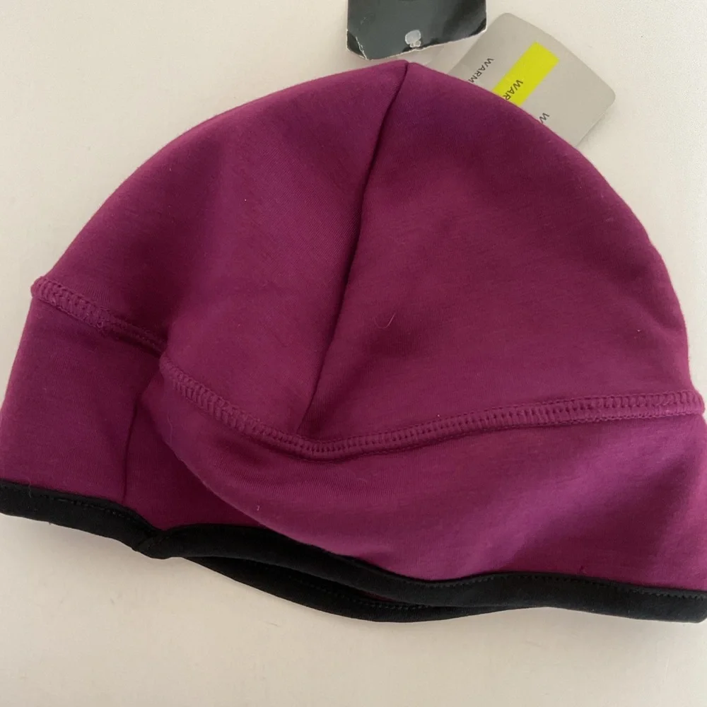 C9 Champion Women's Jersey Velour Beanie Burgundy Winter NWT